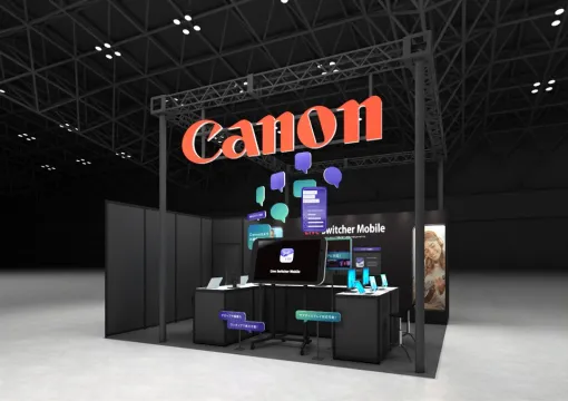 キヤノン、「東京ゲームショウ2025」に初出展 iPhone・iPadだけで本格的なライブ配信が可能なアプリ「Live Switcher Mobile」を体験可能 キヤノン、「東京ゲームショウ2025」に初出展 iPhone・iPadだけで本格的なライブ配信が可能なアプリ「Live Switcher Mobile」を体験可能