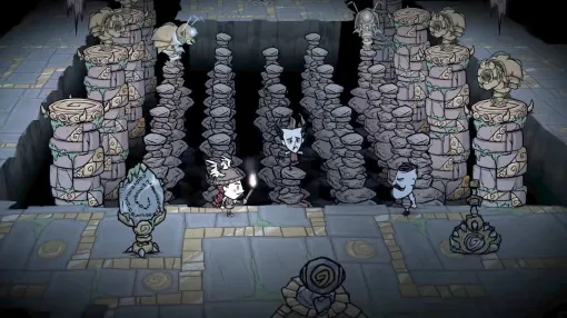人気マルチサバイバル『Don’t Starve Together』大型アプデで、巨大イモムシ蠢く新たな地下空間実装。高温ガスも噴き出る過酷地帯