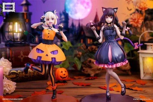 『リコリス・リコイル』千束とたきながハロウィン衣装でトリックオアトリート! 合わせて飾ると雰囲気抜群の新作フィギュア 『リコリス・リコイル』千束とたきながハロウィン衣装でトリックオアトリート! 合わせて飾ると雰囲気抜群の新作フィギュア