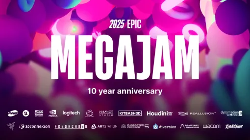 Epic Games主催のゲームジャム「2025 Epic MegaJam」、10/17(金)~24(金)に開催。新たにRazerなどがスポンサーに参加 Epic Games主催のゲームジャム「2025 Epic MegaJam」、10/17(金)~24(金)に開催。新たにRazerなどがスポンサーに参加
