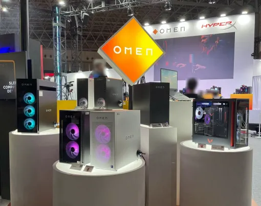 OMENの最新ゲーミングPC『VALORANT』コラボモデルが出展。HyperXのゲーミングデバイス特設コーナーも必見！【TGS2025：OMEN・HyperX（日本HP）ブース】