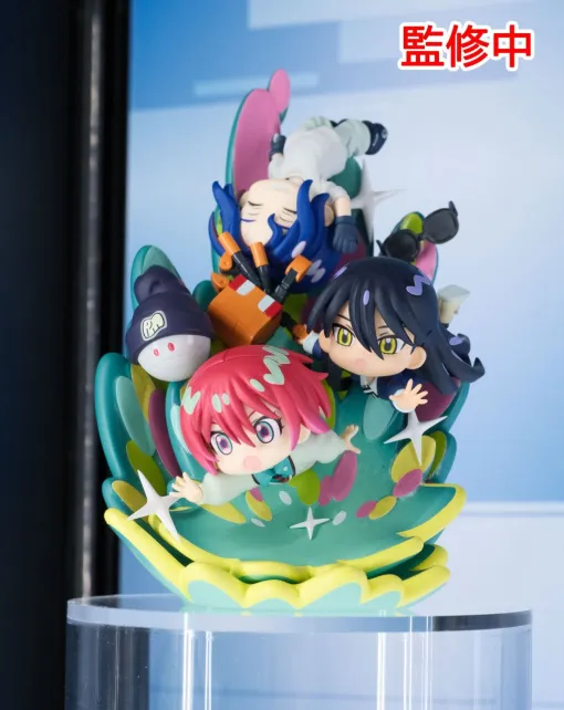 キャラクターの関係性をフィギュアで表現した『FigUnity』シリーズに『ガンダム ジークアクス』が登場。デフォルメされたマチュたちがあまりにかわいすぎる【メガホビEXPO2025】