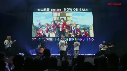 Falcom jdk BANDライブ2日目は『閃の軌跡』ヴォーカル曲多めで帝国の思い出が刺激される…！ 『イースX』フィールド曲や定番曲『星の在り処』も【TGS2025】