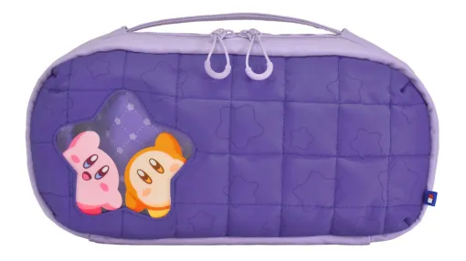 Switch2に使える『星のカービィ』収納グッズ11月発売。本体と小物をまとめて持ち運べる。カービィとワドルディがいっしょでかわいい【ホリ】