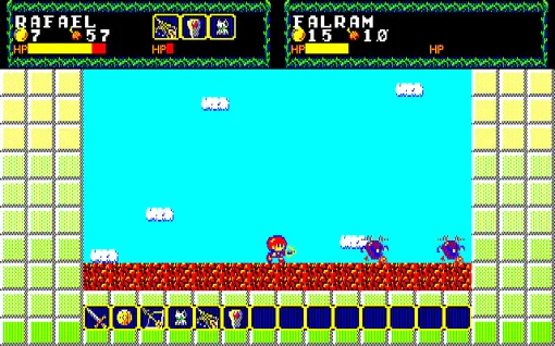 「ユーフォリー（X1版）」，プロジェクトEGG会員向けに無料配信開始。装備探しや装備選びが攻略のカギとなるアクションADV