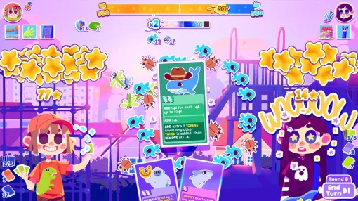 200種類以上のステッカーを組み合わせ,自分だけのカードを作る「ぼくのカードのほーがきみのよりすごいもん!」,Steamで早期アクセスを開始