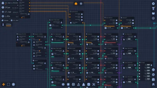 Steam無料・お金稼ぎ自動化シム『Upload Labs』人気急上昇中。じわ伸びから突如人気爆発