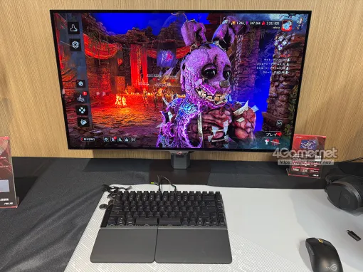 ゲーマー向け新型有機ELディスプレイやRTX 5080搭載小型PC，初音ミクコラボPCパーツなどASUSが今後発売予定の製品を披露