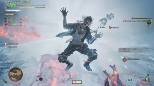 まるで『スマブラ』!?『モンハンワイルズ』ひと狩り中のハプニングに大きな注目 まるで『スマブラ』!?『モンハンワイルズ』ひと狩り中のハプニングに大きな注目