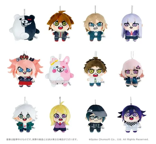 『ダンガンロンパ』大川ぶくぶ描きおこしグッズが予約受付中。モノクマや苗木誠らのぬいぐるみマスコット、狛枝凪斗のソフビなどが登場