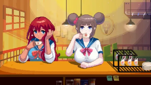 『電気街の喫茶店』可愛いドット絵で描かれるメイド喫茶スローライフのSwitch版が2026年2月26日発売。大阪・日本橋でメイドさんたちとお店を経営 『電気街の喫茶店』可愛いドット絵で描かれるメイド喫茶スローライフのSwitch版が2026年2月26日発売。大阪・日本橋でメイドさんたちとお店を経営