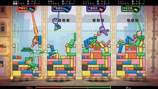 最大4人対戦・物理演算パズルアクション『TopplePOP』は遊びやすいが奥も深い。『ぷよぷよ』と『スイカゲーム』を“同時に”遊んでいるような、奇妙な感覚を楽しんだ試遊体験