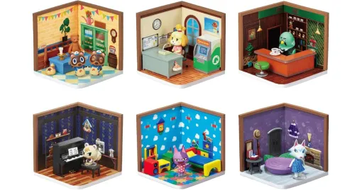 フィギュア『どうぶつの森 ハッピールーム』が過去最安値の27％OFFで予約受付中。11/29発売、全6種がそろうBOX大人買いがオススメ♪