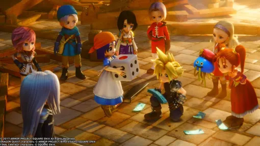 【昨日は何の日？】『いただきストリート DQ＆FF 30th ANNIVERSARY』8周年。現時点でのシリーズ最新作は『DQXI』『FFXV』も参戦した記念作品。モーグリやトルネコもマップをウロウロ【今日は何の日？】