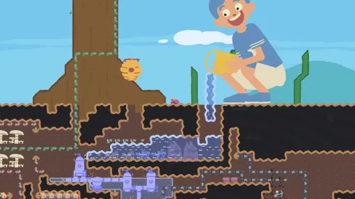 アリの巣・工場自動化ゲーム『Factoriant』発表。アリたちが地下で研究開発、巣を荒らす子どもには武装で対抗する工場建設ゲーム