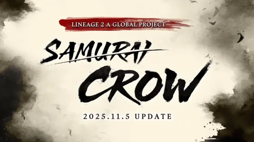 NCジャパン、『リネージュ2』グローバルプロジェクト「SAMURAI CROW」の事前登録を開始