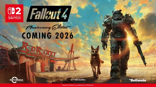 「Fallout Day 2025」まとめ。10周年記念の「Fallout 4: Anniversary Edition」，11月10日発売。Nintendo Swtich 2版は，2026年登場予定