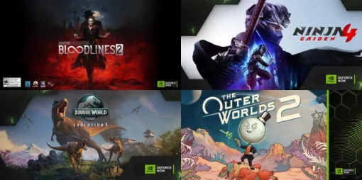 エヌビディア、『Bloodlines 2』や『NINJA GAIDEN 4』『The Outer Worlds 2』など9本の新作をGeForce NOWで配信 エヌビディア、『Bloodlines 2』や『NINJA GAIDEN 4』『The Outer Worlds 2』など9本の新作をGeForce NOWで配信