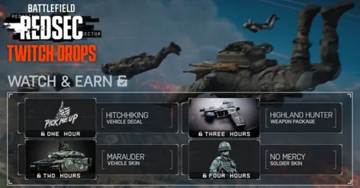『バトルフィールド REDSEC』発表。日本時間10月29日0時よりゲームプレイトレーラーが公開予定。Twitch Dropsキャンペーンも同時開催【Battlefield】 『バトルフィールド REDSEC』発表。日本時間10月29日0時よりゲームプレイトレーラーが公開予定。Twitch Dropsキャンペーンも同時開催【Battlefield】
