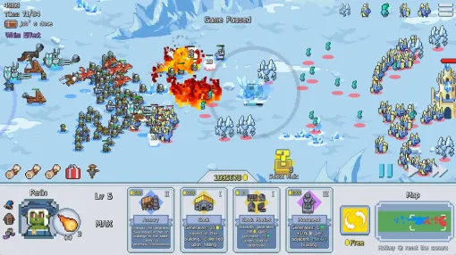 ローグライク都市建設オートバトラー『There Are No Orcs』人気上昇中。ドット絵ちびキャラがひしめき合って戦う、ほのぼの戦略ゲーム