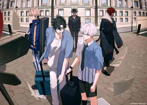 アニメ『時光代理人 -LINK CLICK- 英都篇』日本語吹替版は2026年2月放送開始。新規キャライラスト、新キャラ情報が公開