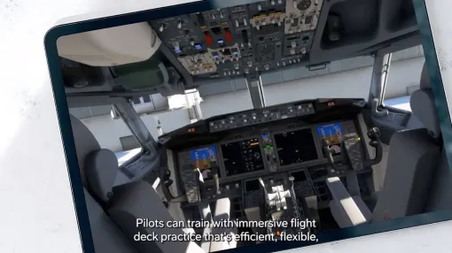 マイクロソフトの人気フライトシム『Microsoft Flight Simulator』の技術が、なんと大手ボーイング社のパイロット訓練用ツールに採用。“リアルなコクピット内”を本職が学ぶ
