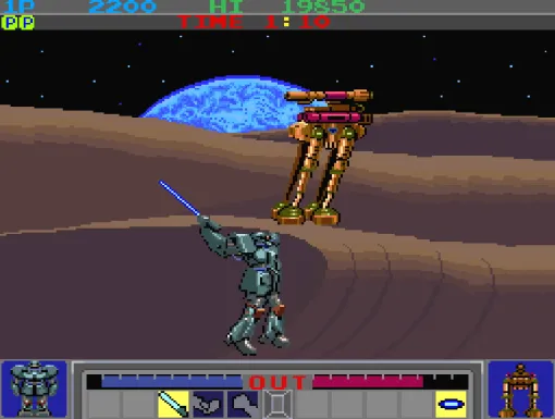 アケアカ版「ギャラクティックウォーリアーズ」，11月13日配信。3種類の愛機を操作して，銀河系ロボット格闘技で優勝を目指せ