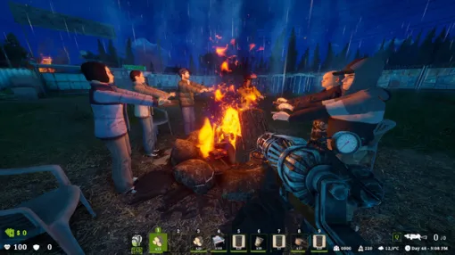 オープンワールドサバイバル『Outpost Simulator』Steamストアページ公開！生存者のための拠点を作る