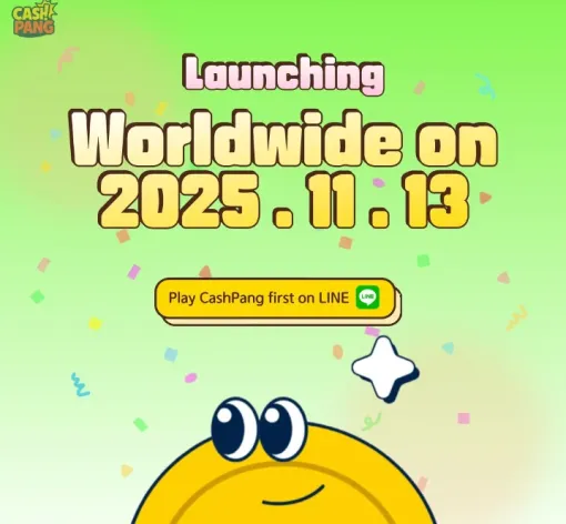 PANG GAMES、LINE DAPPポータルを通じて新概念のアプテック型ゲームプラットフォーム『キャッシュパン(CASH PANG)』のグローバルサービスを正式に開始 PANG GAMES、LINE DAPPポータルを通じて新概念のアプテック型ゲームプラットフォーム『キャッシュパン(CASH PANG)』のグローバルサービスを正式に開始