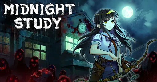 怨霊に支配された学校で女の子が奮闘するローグライク・デッキ構築型ゲーム『Midnight Study』早期アクセス版が11月14日より配信