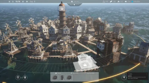 灯台の周囲に円形都市を発展させる建設シム『Drownlight』発表!何かが潜む大洪水後の終末世界で光を灯し続ける【今週のインディー3選】 灯台の周囲に円形都市を発展させる建設シム『Drownlight』発表!何かが潜む大洪水後の終末世界で光を灯し続ける【今週のインディー3選】
