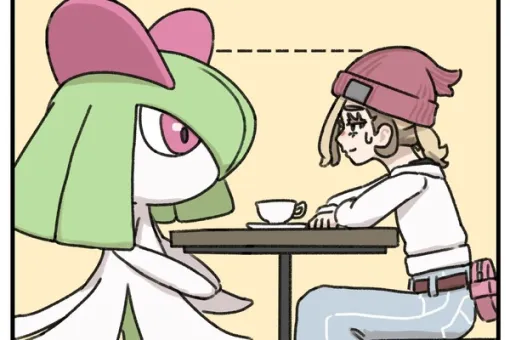 【漫画】ポケモンZA（幻覚）絵日記「でかい、こわい、すごい」