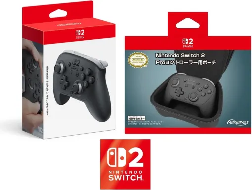 任天堂純正『Switch2 Proコントローラー』+専用ケースや人気ゲームソフトとのセットがAmazonで予約受付中 任天堂純正『Switch2 Proコントローラー』+専用ケースや人気ゲームソフトとのセットがAmazonで予約受付中