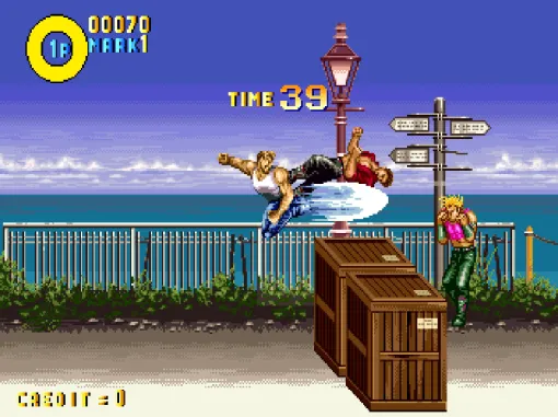 「アーケードアーカイブス 闘神ブレイザーズ」，11月27日配信。1991年にビデオシステムから発売されたベルトスクロールACT