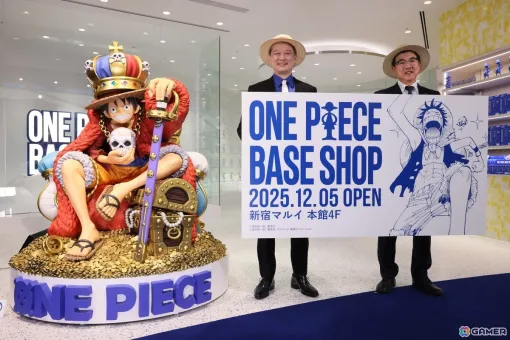 「ワンピース」公式旗艦店「ONE PIECE BASE SHOP」オープニングセレモニーが開催!新宿マルイ本館にて12月5日にグランドオープン 「ワンピース」公式旗艦店「ONE PIECE BASE SHOP」オープニングセレモニーが開催!新宿マルイ本館にて12月5日にグランドオープン
