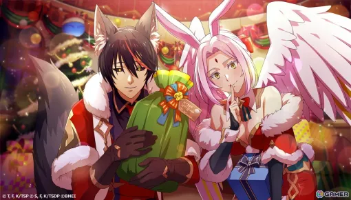 「転生したらスライムだった件 魔王と竜の建国譚」サンタクロース風衣装のディアブロ、フレイが登場! 「転生したらスライムだった件 魔王と竜の建国譚」サンタクロース風衣装のディアブロ、フレイが登場!