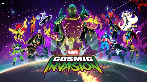 「MARVEL Cosmic Invasion」本日発売。マーベルヒーローたちが，世界征服をもくろむアニヒラスらに挑むベルトスクロールACT