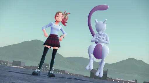 【ポケモンレジェンズZ-A】ミュウツーを捕獲率の低いオシャボで捕まえる！ メガシンカもめちゃかっこいい【Pokémon LEGENDS Z-A】