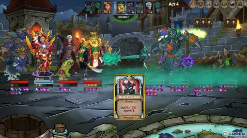 デッキ構築型RPG「Across the Obelisk」ダークファンタジー×ホラーをテーマにしたDLC「Necropolis of the Damned」がSteamで配信！