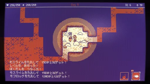 勇者の行動や食物連鎖によって魔物の生態系が変化。サクッと遊べるレトロ調ローグライク「いそげヒーロー」，Steamで配信開始