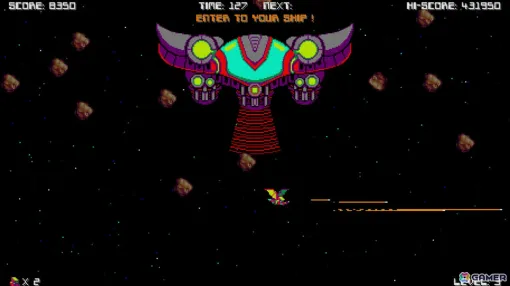 レトロシューティング「ギャラクティコン」PS5/PS4版が配信！80年代初頭のアーケードゲームのビジュアルや雰囲気を再現