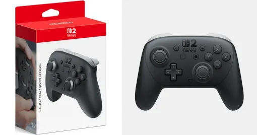 【Switch2】任天堂純正プロコン（Nintendo Switch 2 Proコントローラー）がAmazon・楽天ブックスに再入荷（12月中旬出荷予定）