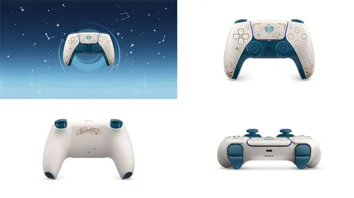 『原神』コラボのPS5純正コントローラーが予約開始。1/21発売、幻想的なエンブレム入り【DualSense ワイヤレスコントローラー "原神" リミテッドエディション】
