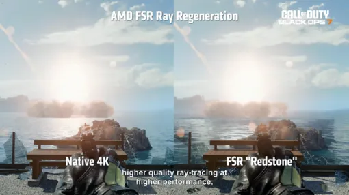 AMD、次世代技術「FSR "Redstone"」を正式発表。AI活用でレイトレーシングを高速化、『CoD: BO7』では4倍以上の性能向上を実現