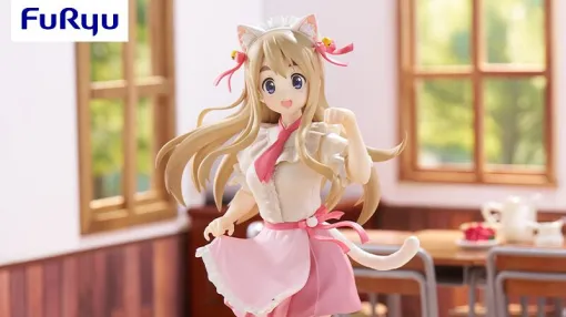 『けいおん！』にゃんこカフェ店員フィギュアに琴吹紬が登場。愛らしい笑顔で太眉の存在感もばっちり