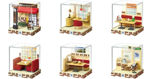 コメダ珈琲店のミニフィギュアが『ぷちサンプル テラリウムコレクション』より登場。シロノワールも再現、あなたのお部屋でコメダ開店！