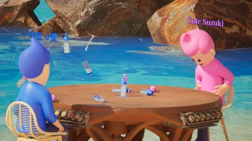 「ペットボトルを投げて立てる遊び」をなぜか極限の孤島でするゲーム『俺たちのボトルフリップ : Flip or Fade』12月17日Steam配信へ。 最大4人マルチ対応サバイバル