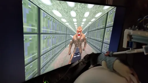ネズミ用『DOOM』VR装置“バージョン2”が公開！大幅進化を遂げ、設計図は全てオープンソースに