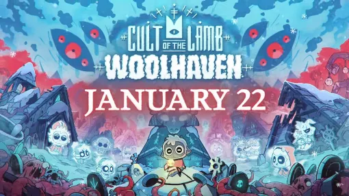 カルト教団運営ACT「Cult of the Lamb」，大型DLC“Woolhaven”を2026年1月22日に配信。新要素を紹介する最新トレイラーが公開に