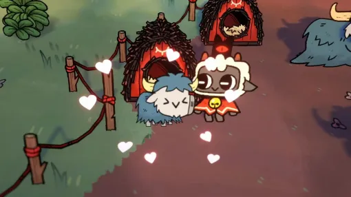 羊カルト教団ゲーム『Cult of the Lamb』初の大規模DLC、ついに来年1月23日配信へ。新ストーリーに加え、“動物”を育てる「牧畜」など新要素たっぷり